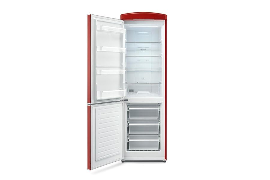 Severin RKG 8887 frigorifero combinato rosso 315 L NoFrost