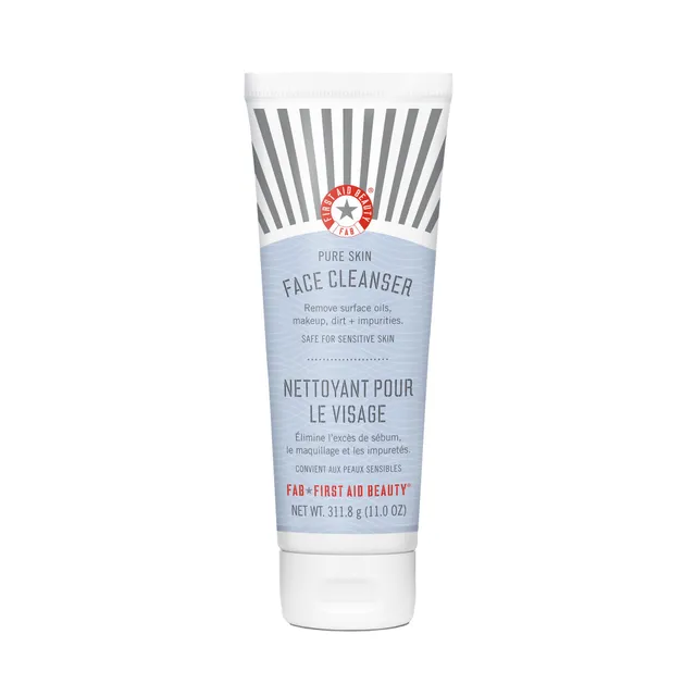 First Aid Beauty Cleansers Pure Skin Detergente Viso 11 oz Sensibile