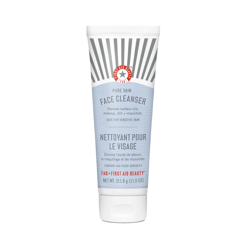 First Aid Beauty Cleansers Pure Skin Detergente Viso 11 oz Sensibile