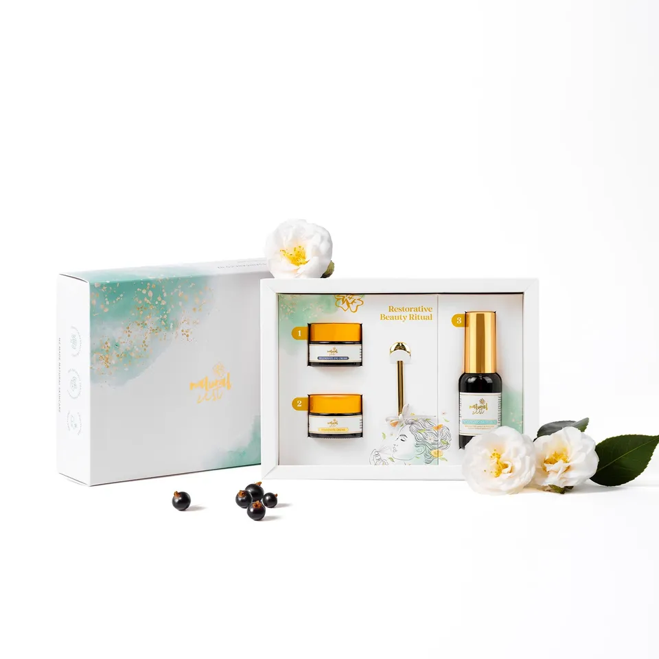 Natural Zest Restorative Routine set viso 3 pezzi pro-age