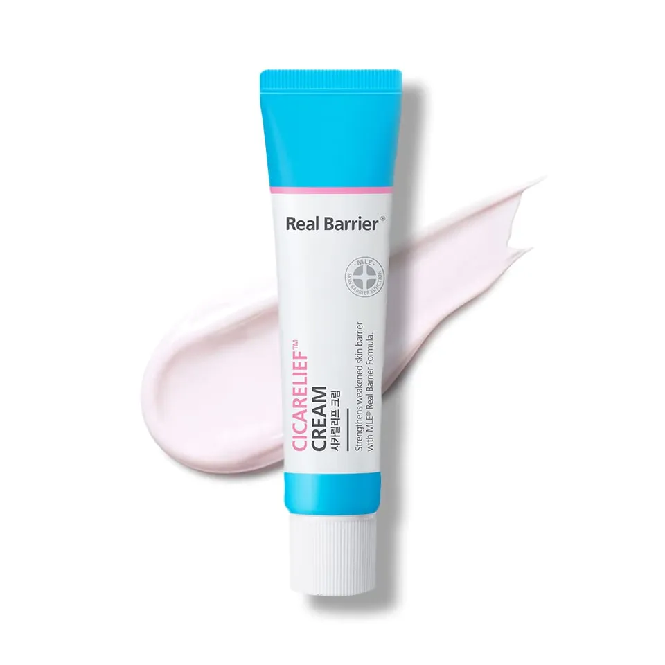 Real Barrier Cicarelief Cream viso 30 g cica lenitiva