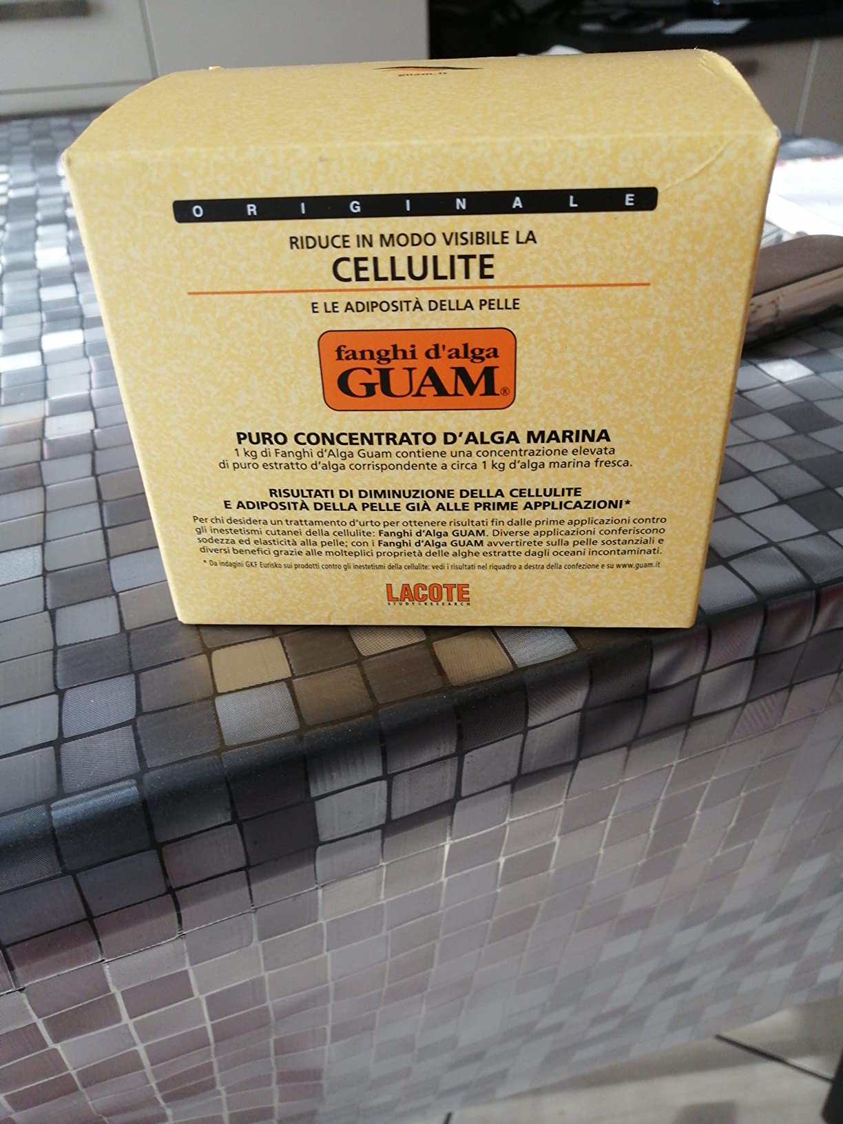 Guam Fanghi d'Alga Classica Fango 500 g Anticellulite