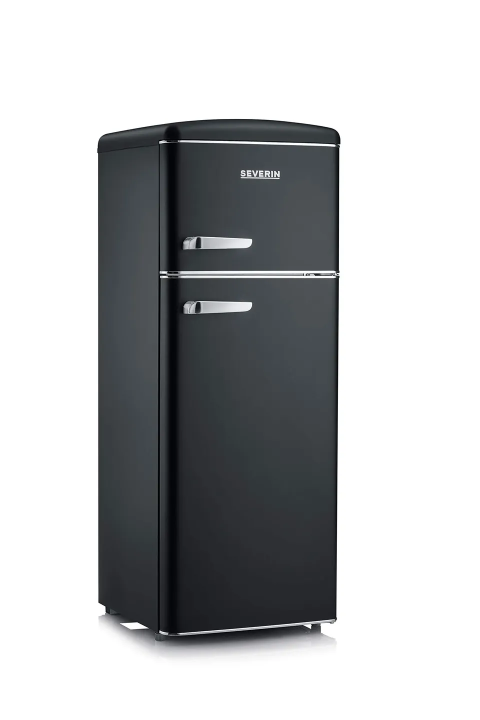 Severin RKG 8932 Frigorifero Doppia Porta Retrò Nero 208 L