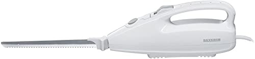 Severin EM 3966 coltello elettrico bianco con lama congelatore