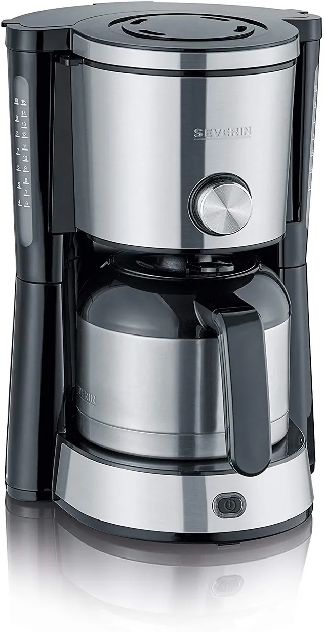 Severin KA 4845 Macchina Caffè 8 Tazze Selettore Aromi