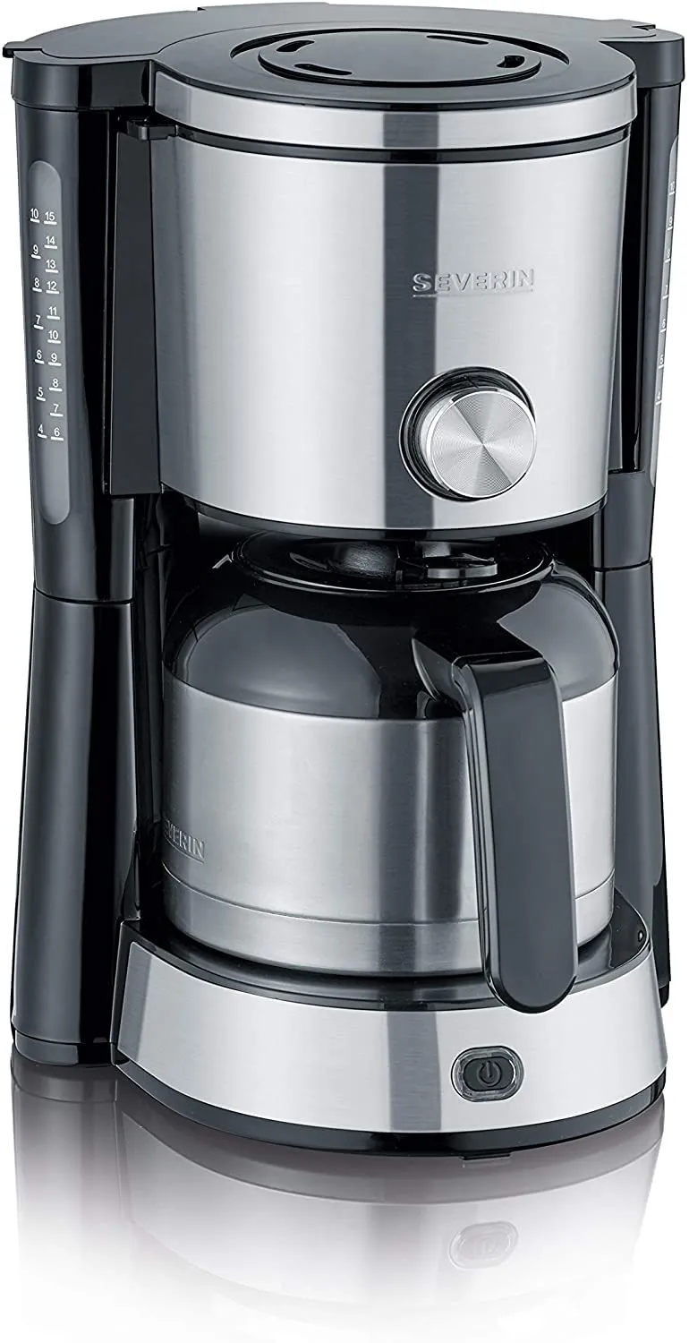 Severin KA 4845 Macchina Caffè 8 Tazze Selettore Aromi