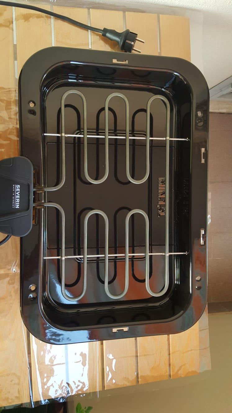 Severin PG 2790 barbecue elettrico nero 2500W termostato