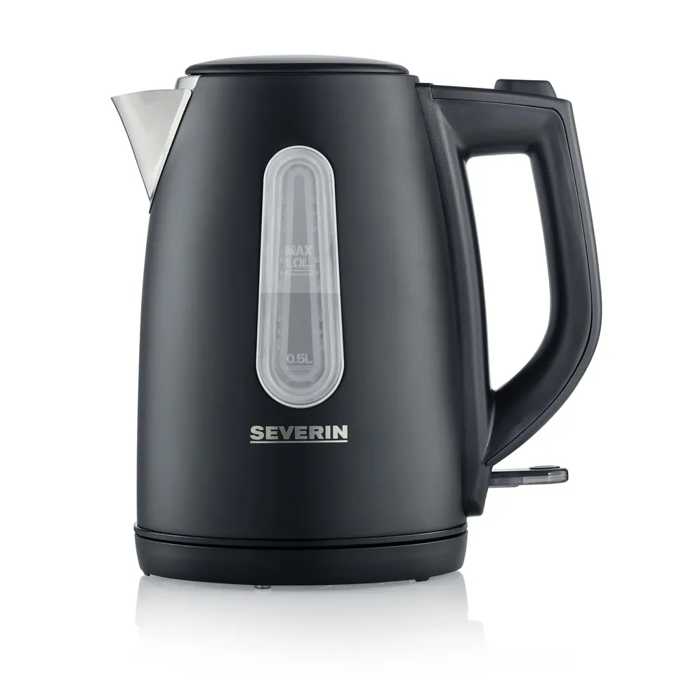 Severin WK 9553 Bollitore Elettrico 1 L Nero 2200 W