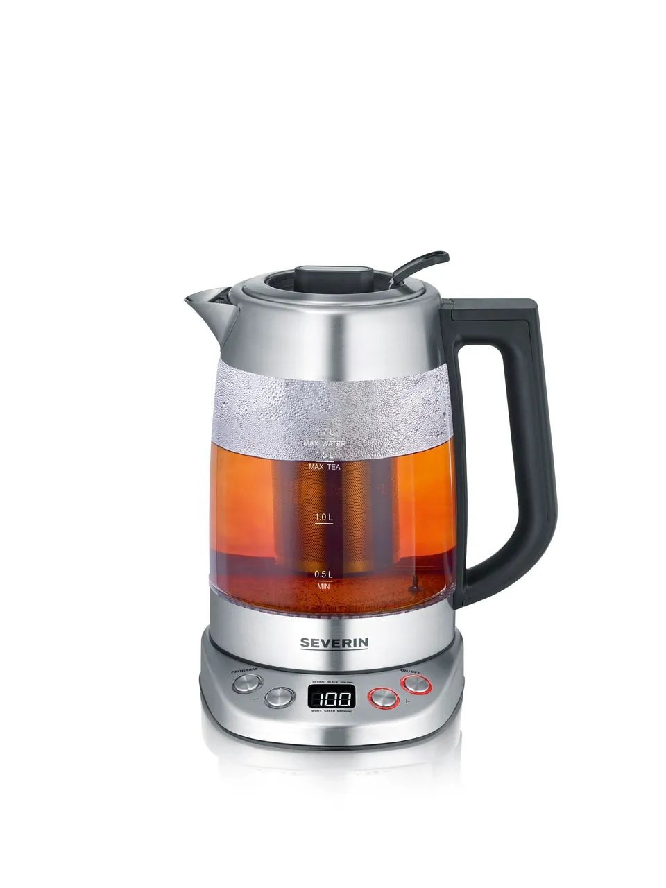 Severin WK 3480 Bollitore Teiera Vetro 1,7 L 3000W