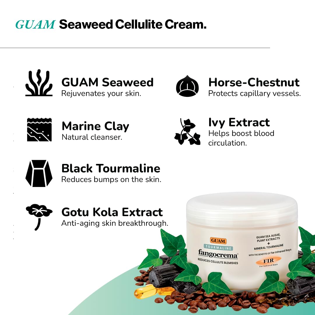 Guam Tourmaline F.I.R. Fangocrema 300g Crema Anticellulite