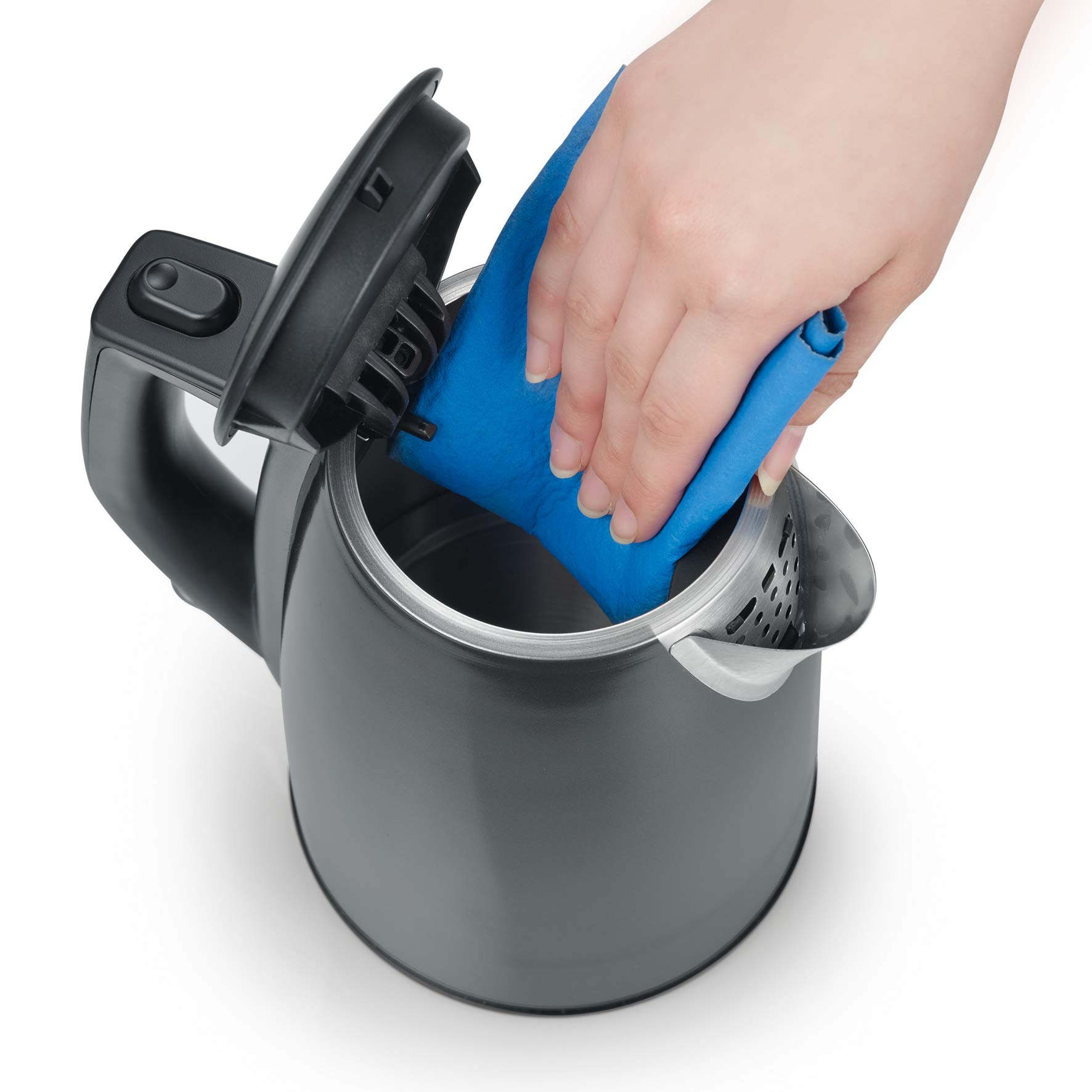Severin WK 9540 Bollitore Elettrico 1 L Nero/Grigio