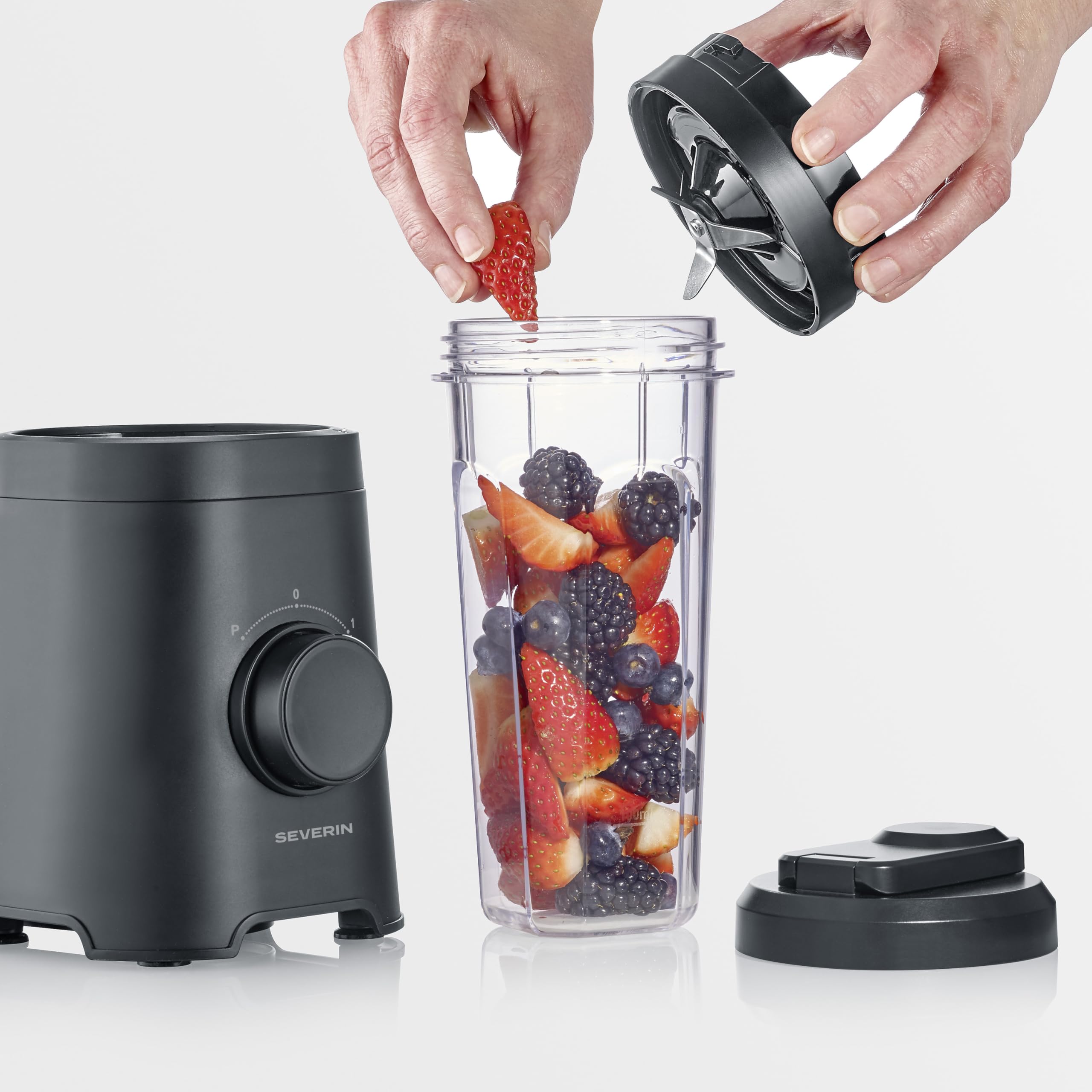 Severin SM 3743 frullatore smoothie to go portatile