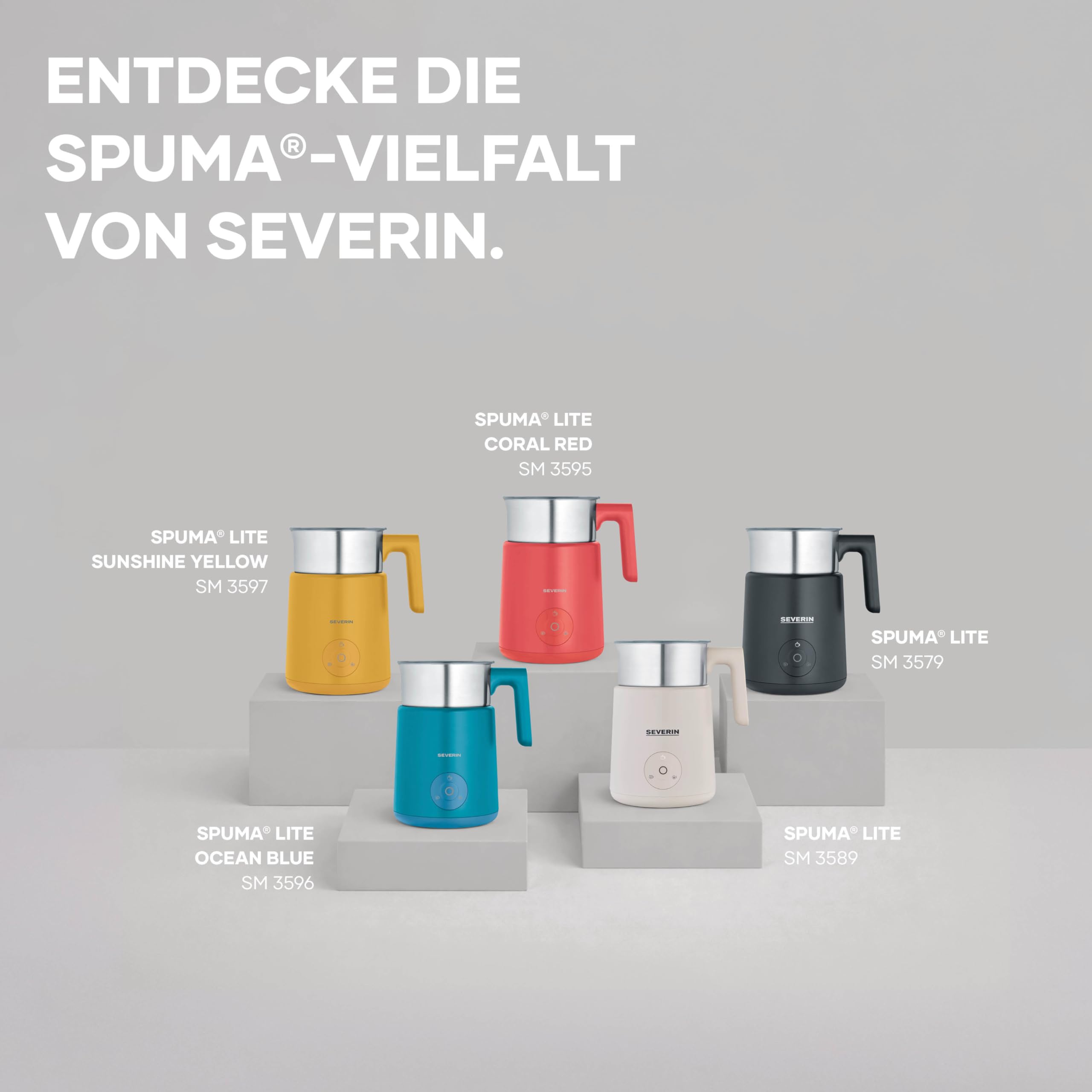 Severin SM 3597 Spuma Lite montalatte induzione
