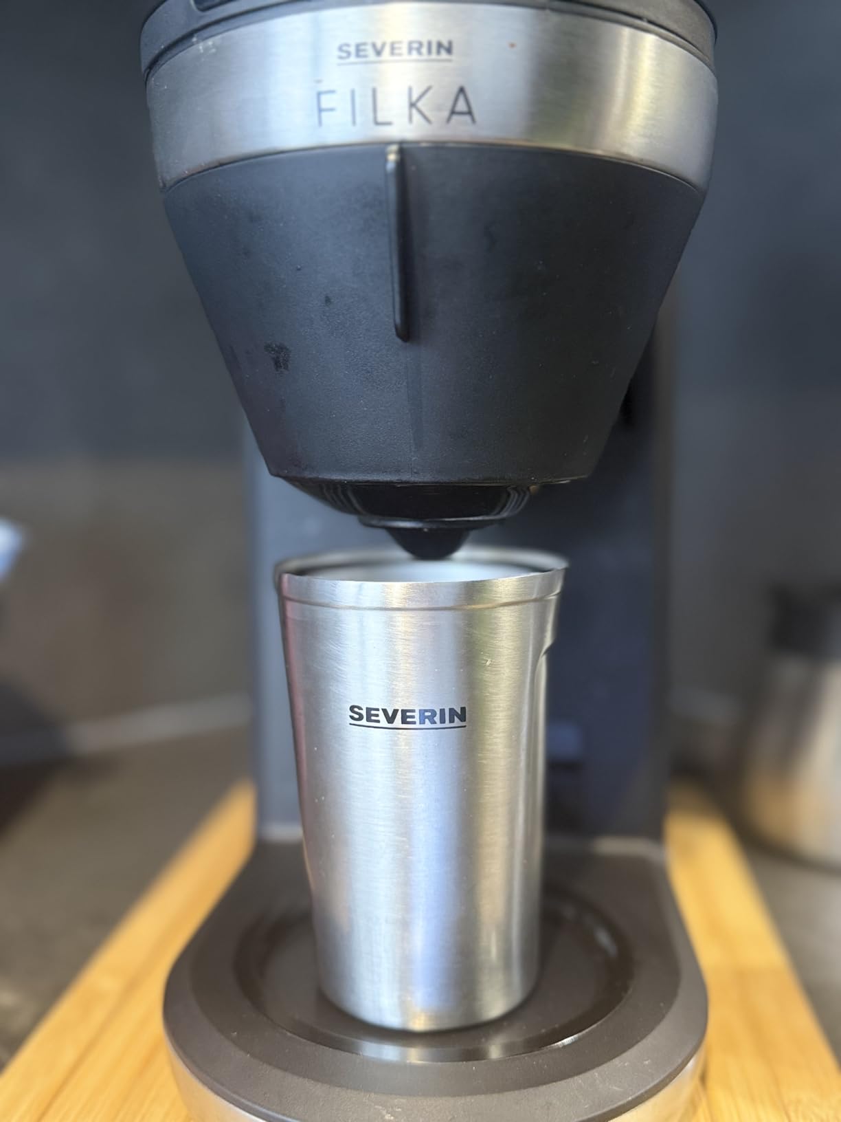 SEVERIN 5555 tazza termica 0,35 L acciaio argento