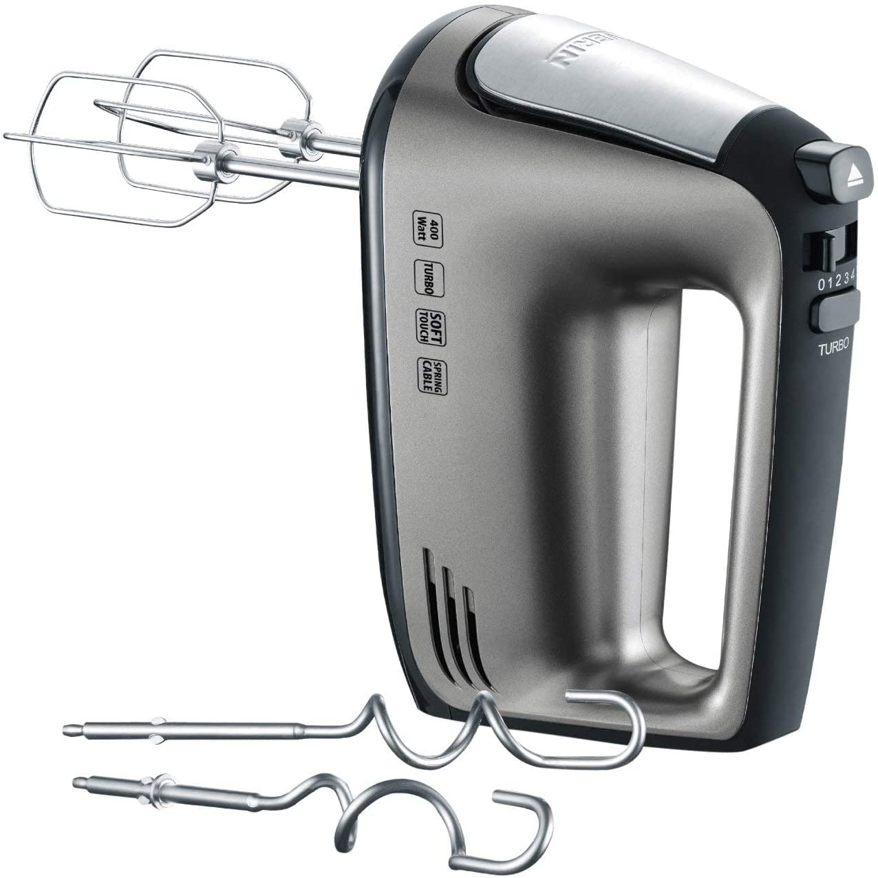 SEVERIN HM 3832 sbattitore elettrico 400W grigio nero 5 velocità