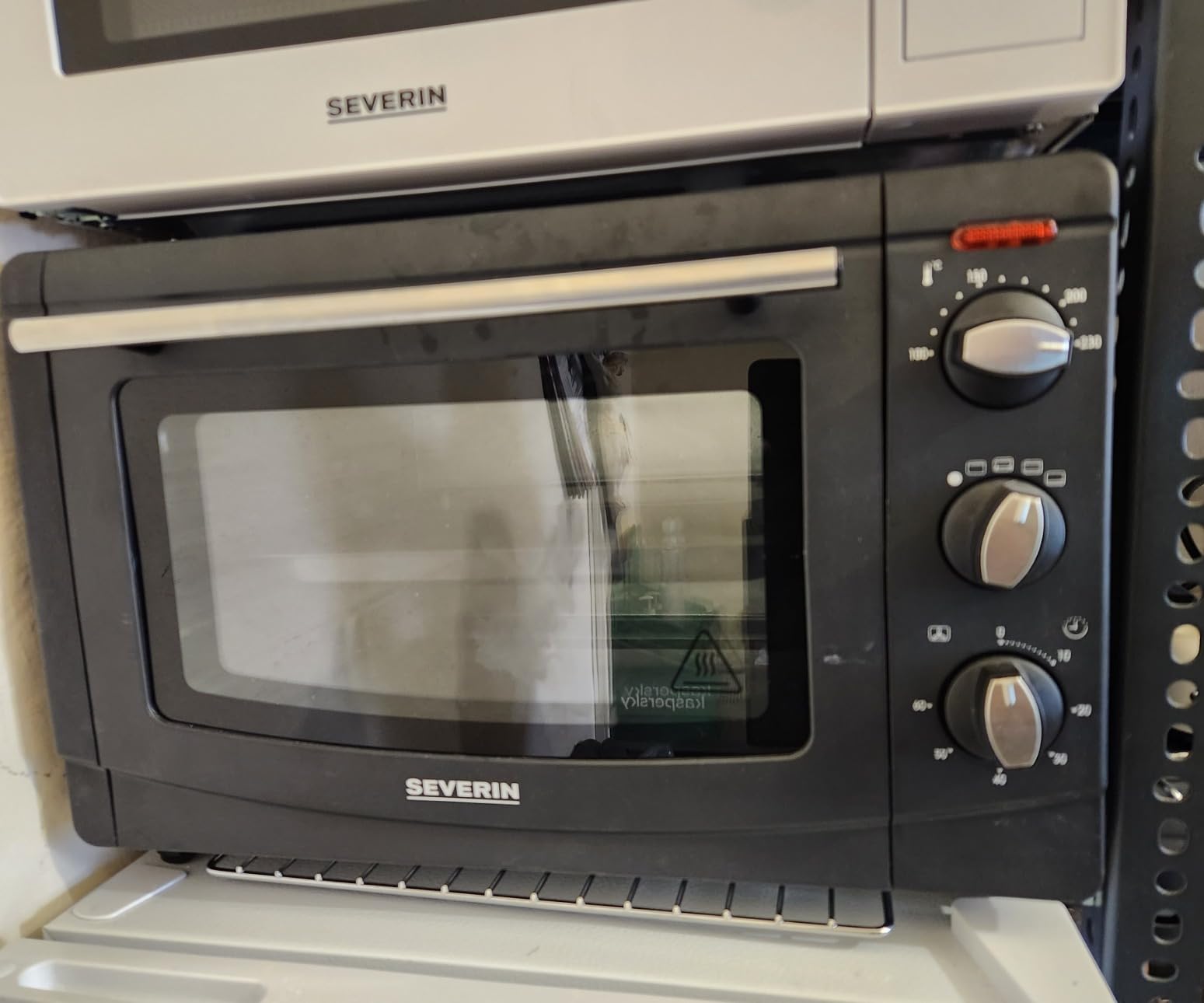 Severin TO 2068 Forno Elettrico 20 L con Pietra Pizza 1500 W
