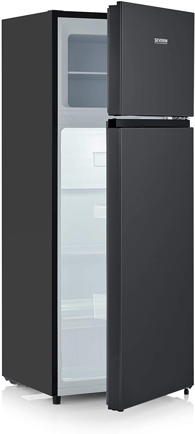 Severin Frigoriferi KS 9794 frigorifero congelatore 212 L nero chiaro