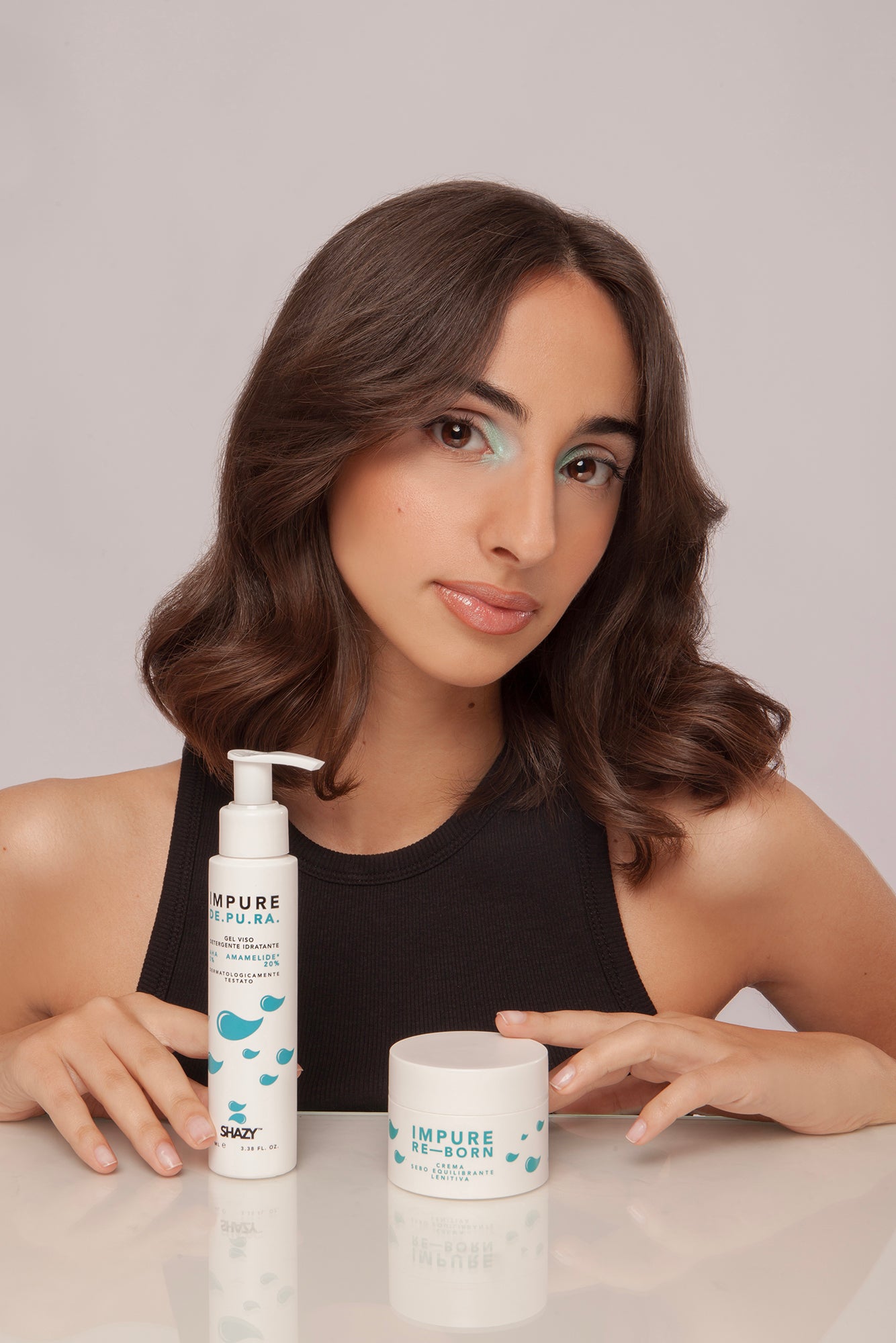 Shazy Impure Set Skincare Pelle Mista Detergente+Crema