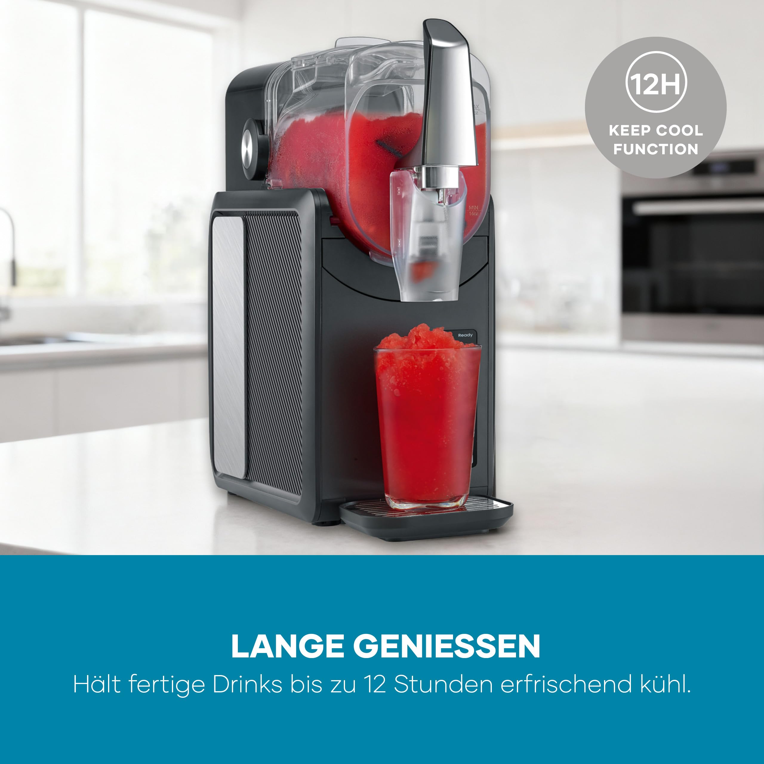 Severin EZ 7410 Macchina per Granita Slush 2 L 5 Programmi