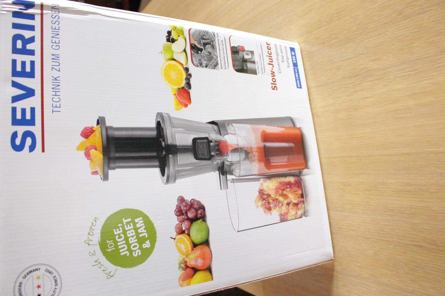 Severin ES 3571 Estrattore Succo Slow Juicer 1 L Acciaio