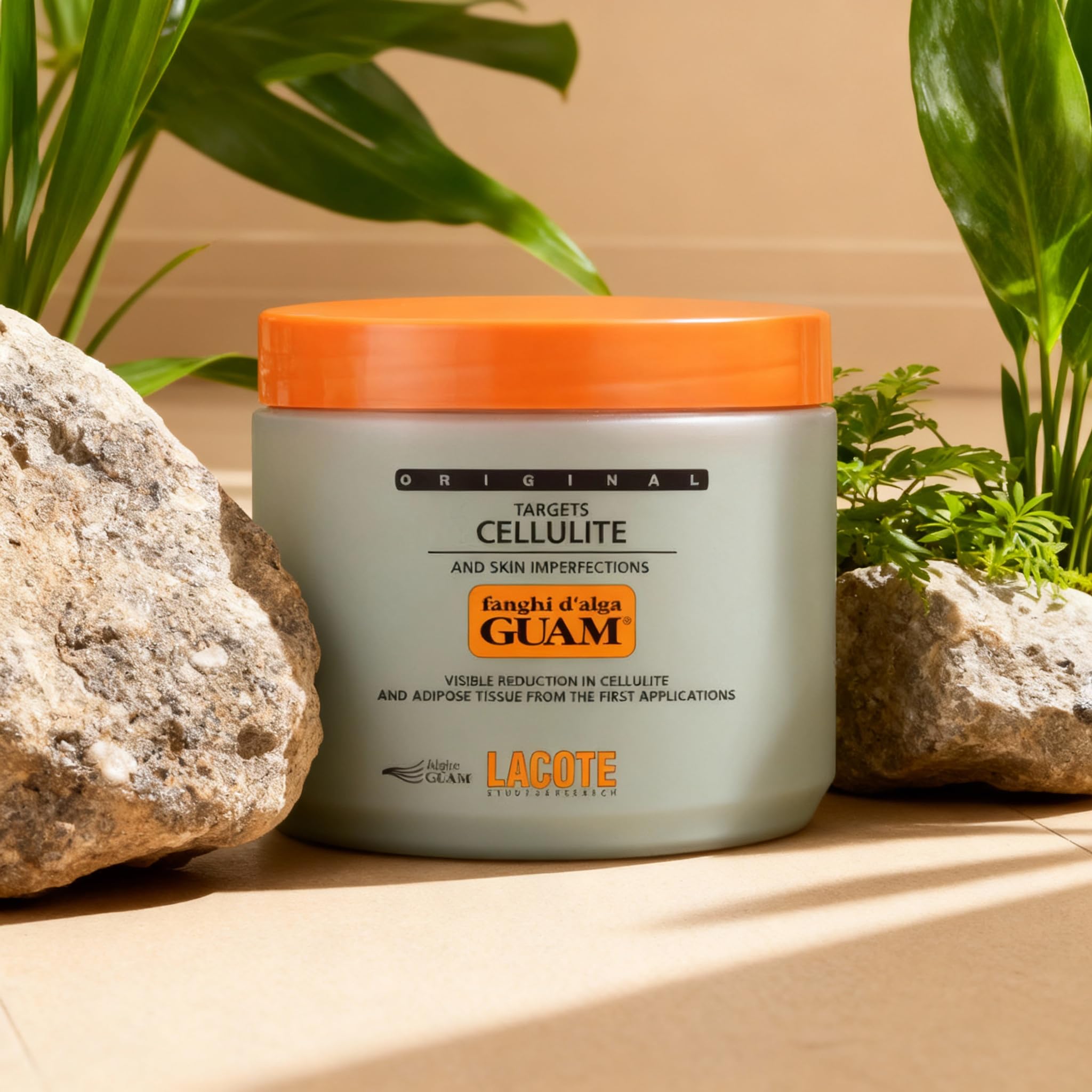 Guam Fanghi d'Alga Classica Fango 500 g Anticellulite