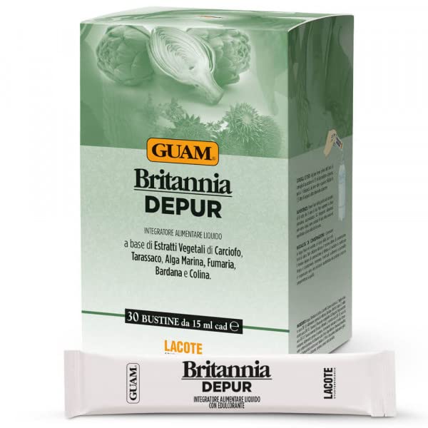 Guam Britannia Depur Integratore Detox 30 bustine da 15 ml