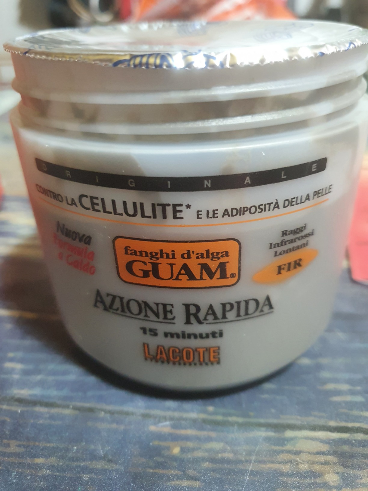 Guam Fanghi d'Alga Azione Rapida fango 500g effetto caldo