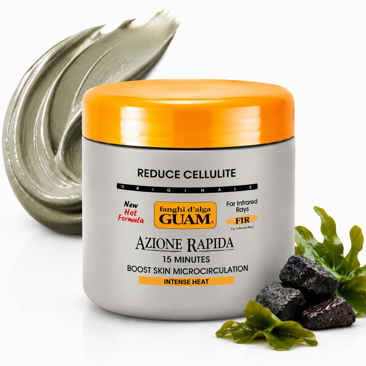 Guam Fanghi d'Alga Azione Rapida fango 500g effetto caldo