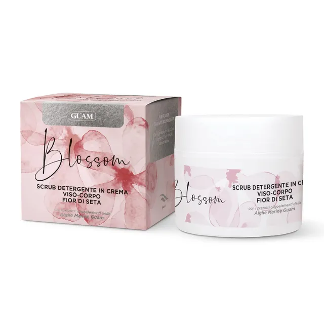 Guam Scrub Blossom scrub detergente viso corpo crema