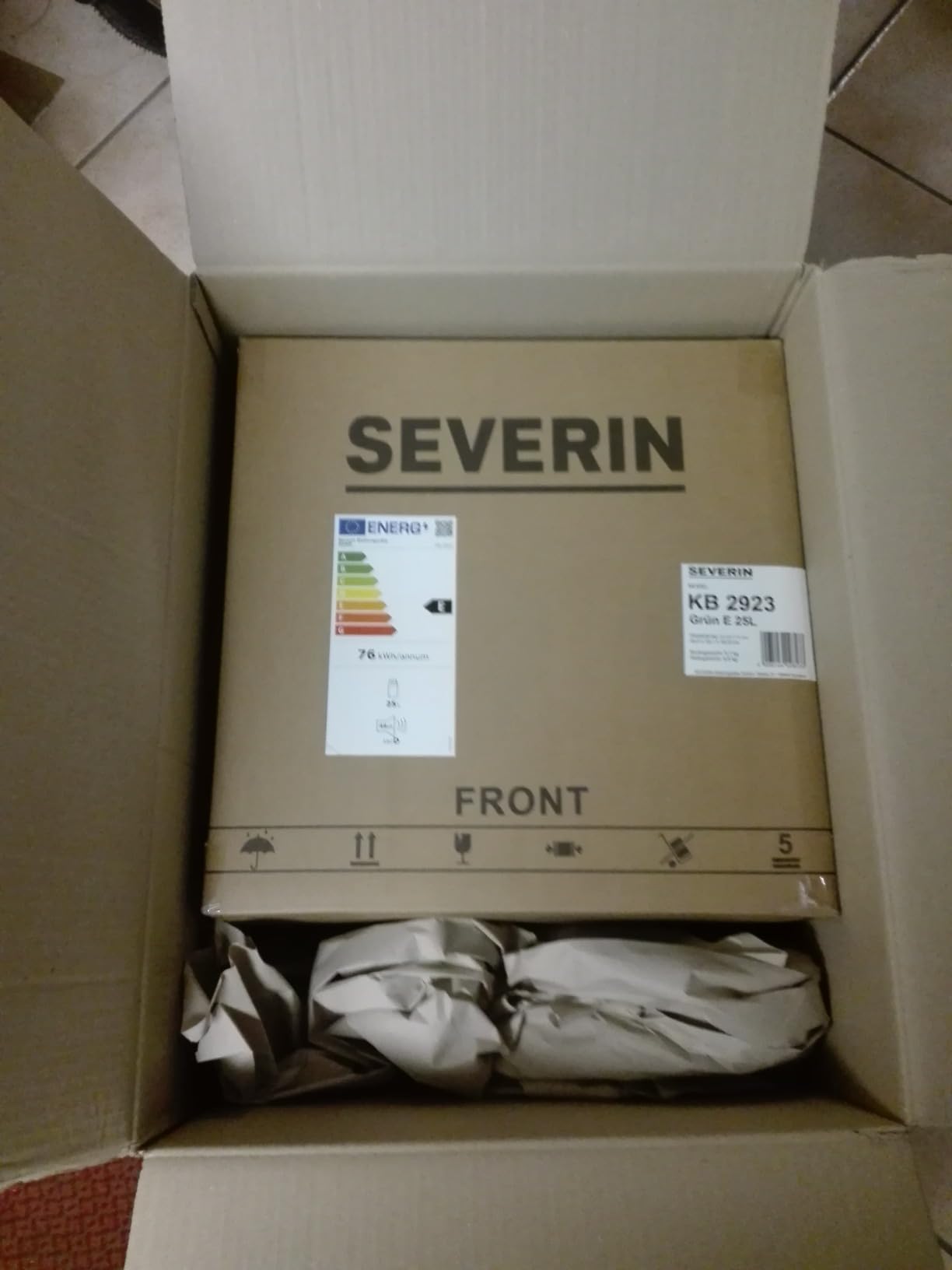 Severin KB 2923 frigo portatile 25L caldo-freddo USB+12V