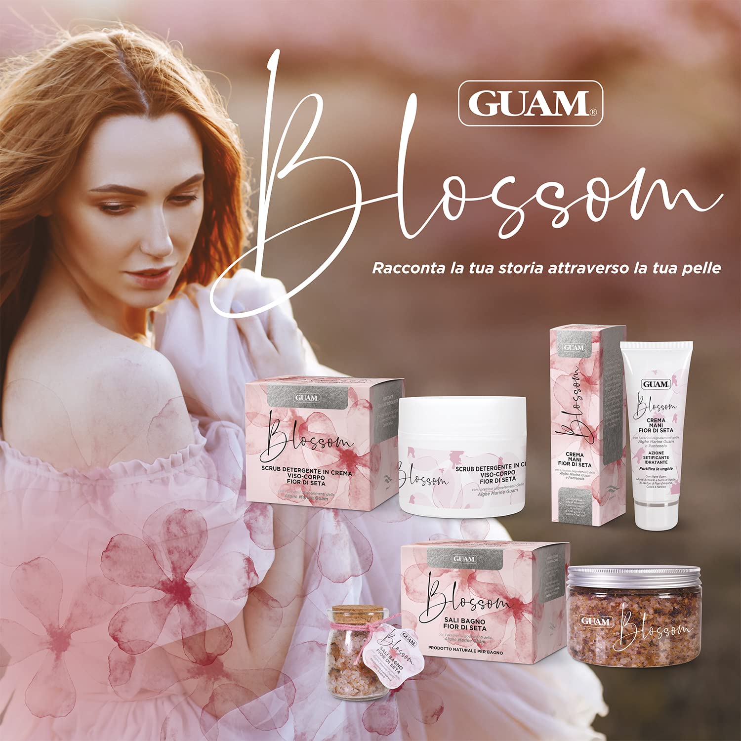 Guam Blossom crema mani fior di seta 75 ml idratante