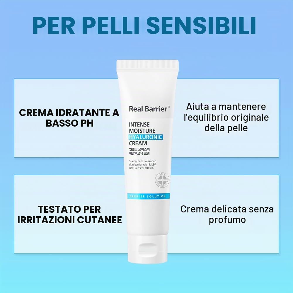 Real Barrier Watery Hyal Crema Viso 60ml