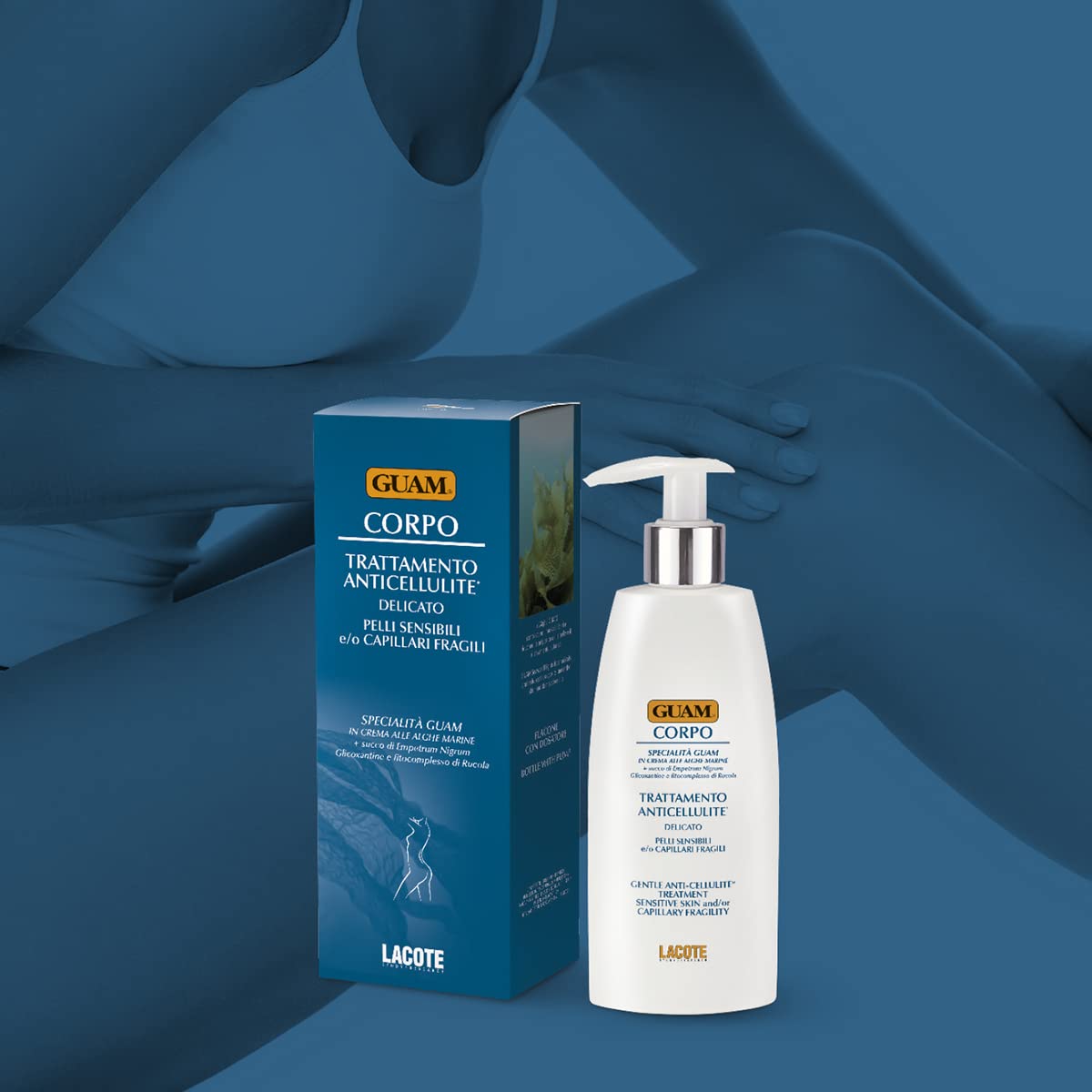 Guam Anticellulite Crema Pelli Sensibili Alghe Marine