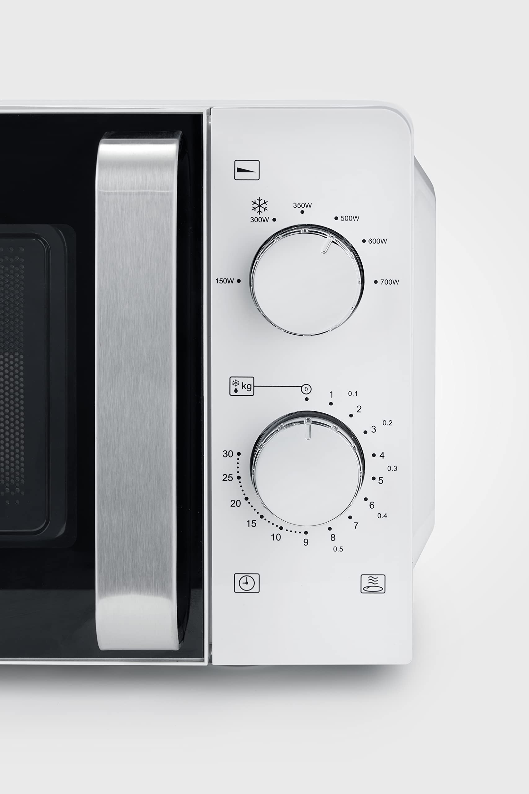 Severin MW 7885 Microonde Analogico Bianco-Nero
