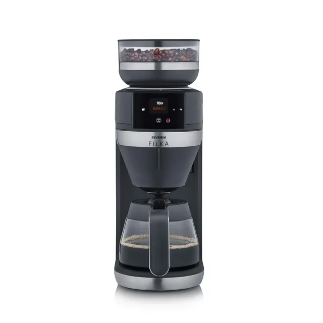 Severin FILKA KA 9694 caffettiera filtro caraffa vetro macinino