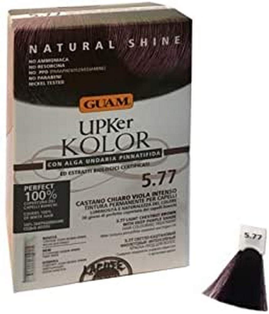 Guam Upker Kolor 5.77 tinta capelli castano chiaro viola