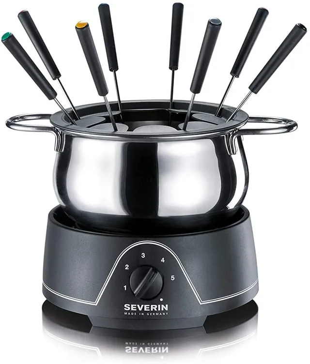 Severin SEV2400 fonduta elettrica inox 8 forchette