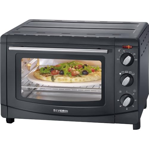 Severin TO 2068 Forno Elettrico 20 L con Pietra Pizza 1500 W