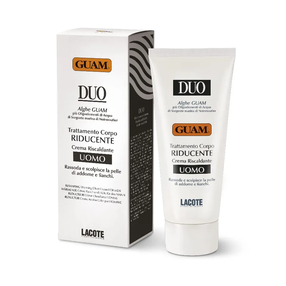 Guam Duo Crema Corpo Uomo Riducente 200 ml Addome