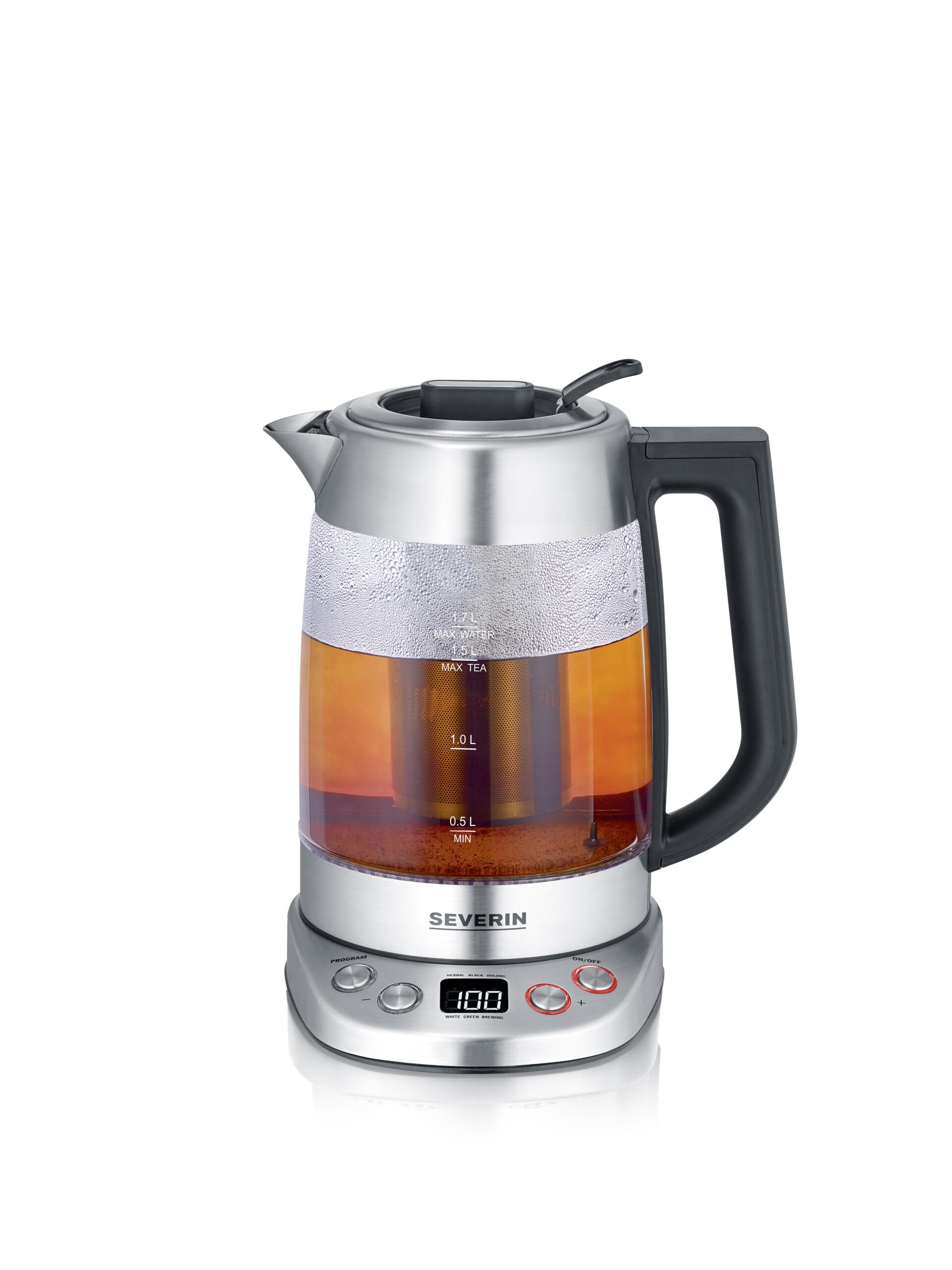 Severin WK 3480 Bollitore Teiera Vetro 1,7 L 3000W