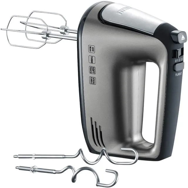 SEVERIN HM 3832 sbattitore elettrico 400W grigio nero 5 velocità