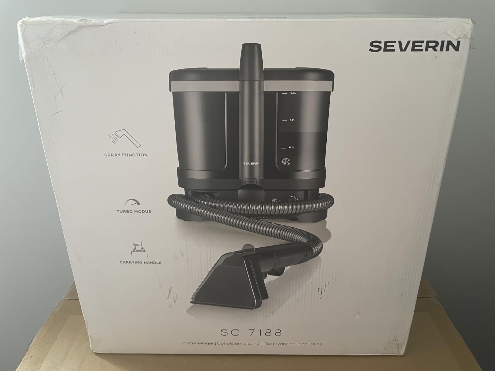 Severin S-Power SC 7188 pulitore tappezzeria 450 W
