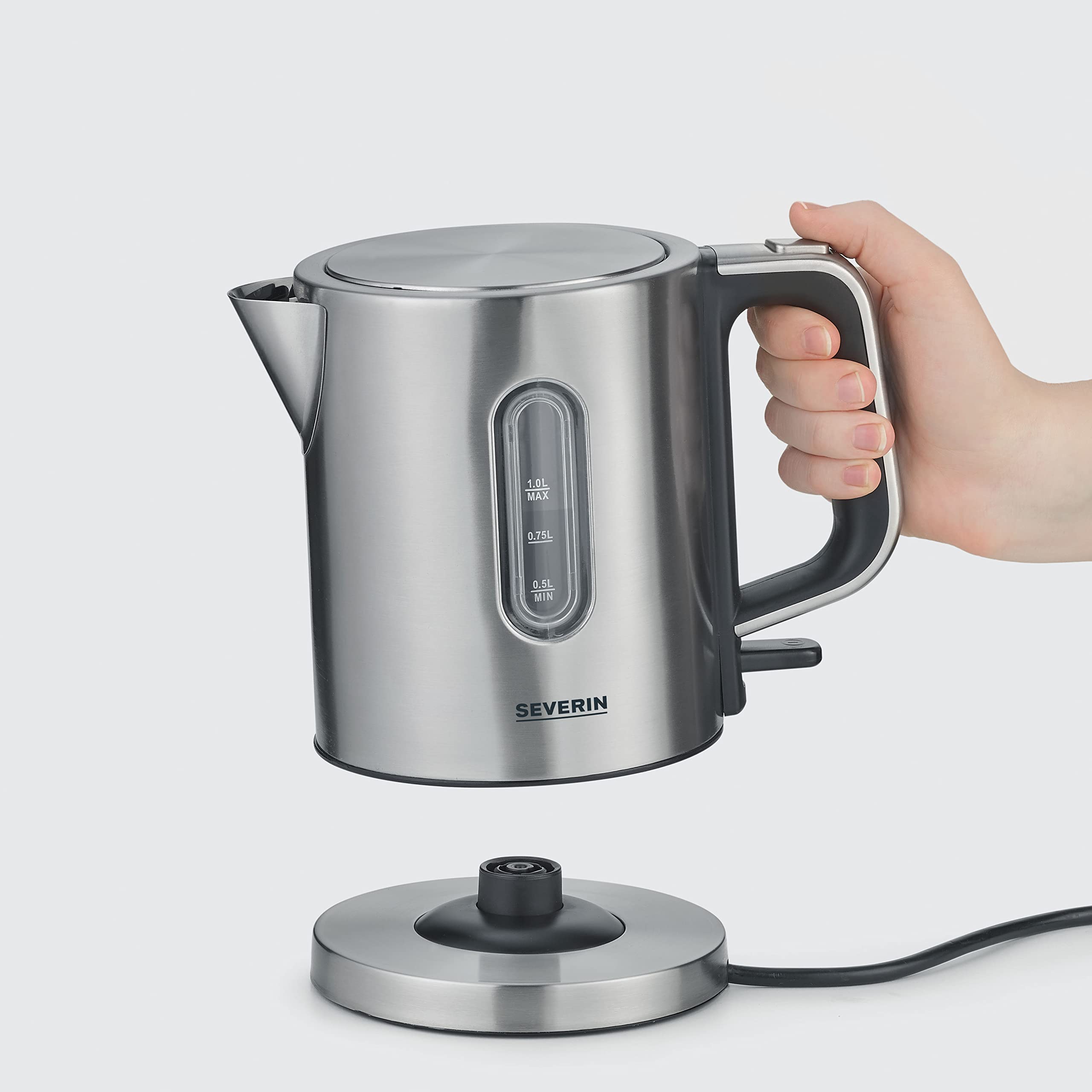 SEVERIN bollitore elettrico acciaio 2400W senza BPA