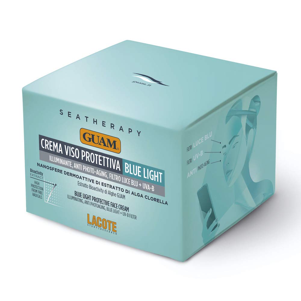 Guam Seatherapy Blue Light crema viso protettiva 50ml illuminante