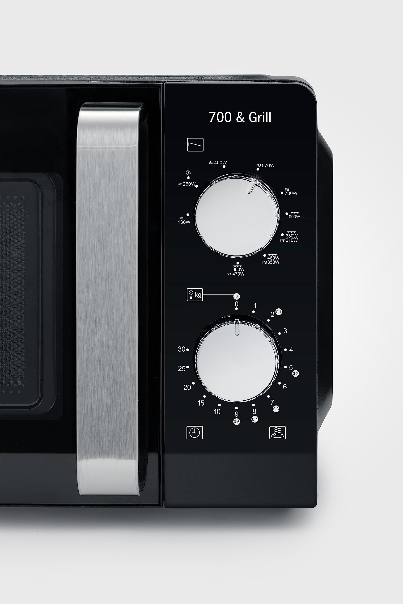 Severin MW 7781 Microonde con Grill 17L Nero 700W