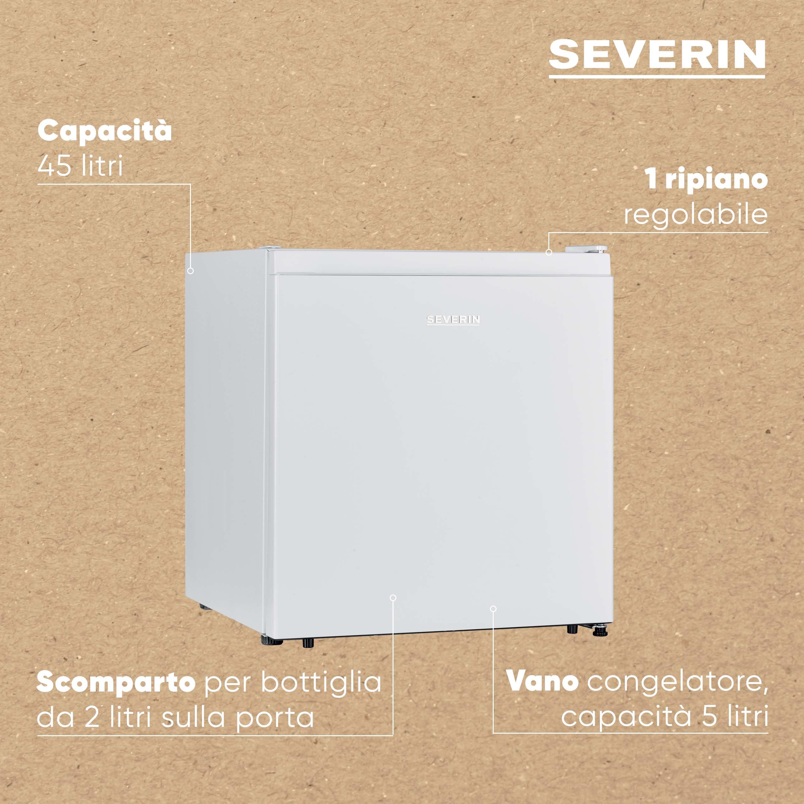 Severin KB 8884 Mini Frigo Compatto 45L Silenzioso