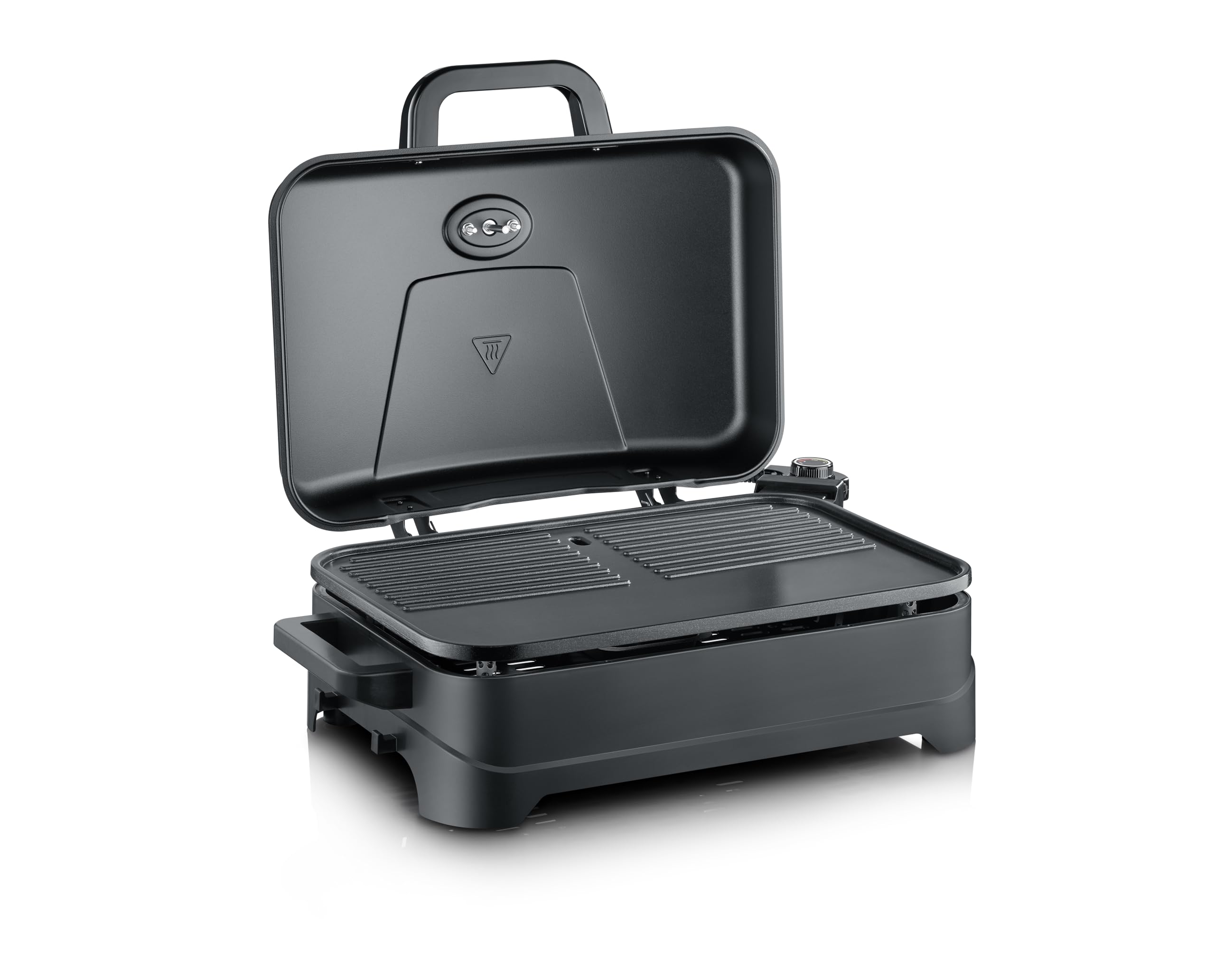 Severin 8597 Barbecue Elettrico 2300W con Coperchio