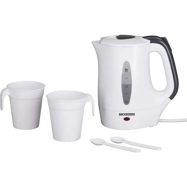 SEVERIN WK 3644 bollitore viaggio 0,5 L 650W bianco