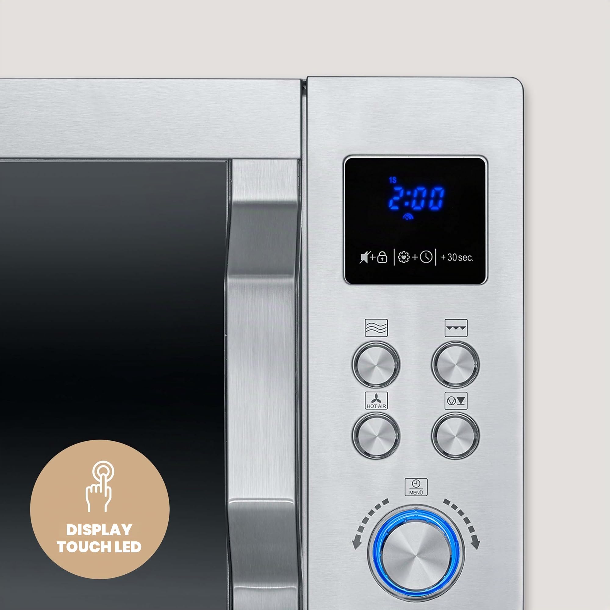 Severin MW 7918 Microonde Grill 900W Acciaio