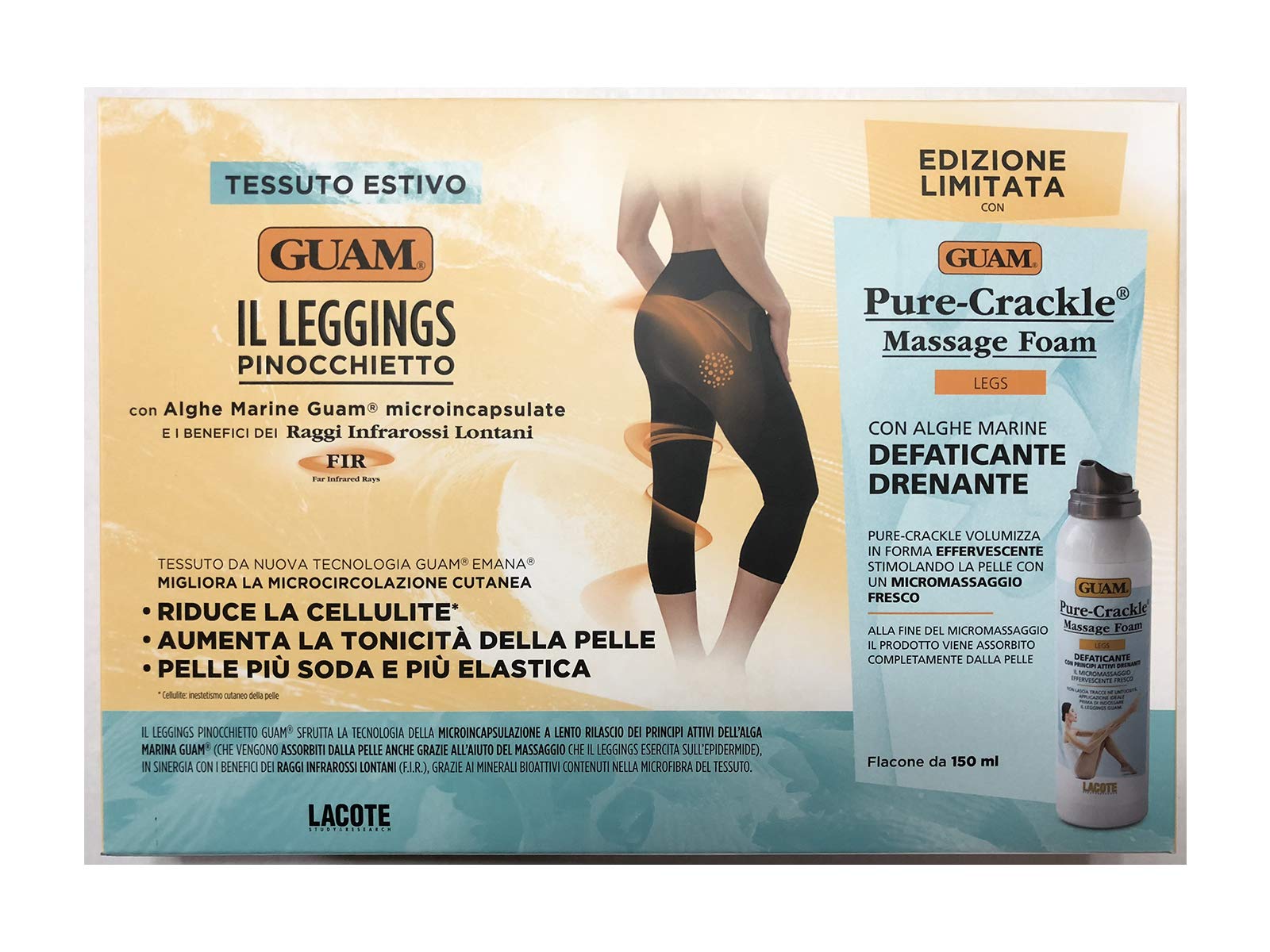Guam Fibramar leggings pinocchietto XS-S + crackle
